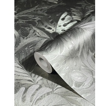 Rouleau de papier peint à motif de feuilles