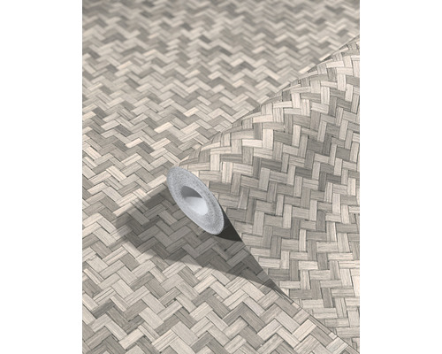 Tapetenrolle mit Flechtmuster