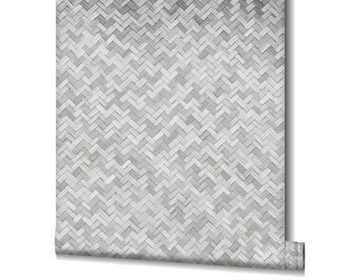 Tapete mit Flechtmuster auf einer Rolle