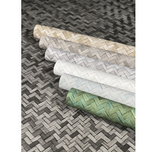 Mehrere Rollen Vliestapete mit Flechtmuster