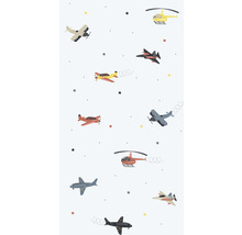 Tapete mit Flugzeugen und Sternen