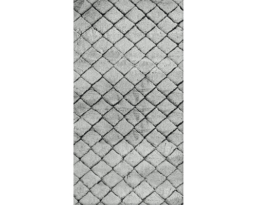 Teppich Romance Stream grau meliert 80x150 cm