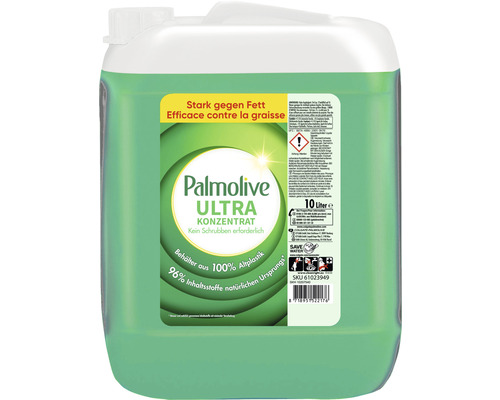 Produit vaisselle Palmolive Ultra Original 10 l Liquide vaisselle concentré Palmolive Ultra dans un bidon de 10 litres