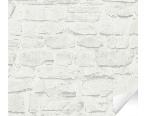 Papier peint aspect mur de pierre