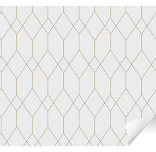 Papier peint à motif géométrique