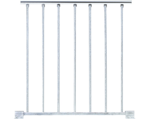 Pertura Erweiterungs-Set Brüstungsgeländer für Treppe Tallis Metallzaun mit vertikalen Stäben