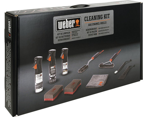 Kit de nettoyage Weber pour barbecues à gaz et barbecues émaillés dans une boîte