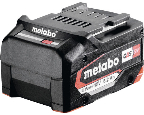 Metabo Ersatzakku 18V Li-Power (5,2 Ah) Metabo Ersatzakku 18V Li-Power (5,2 Ah)