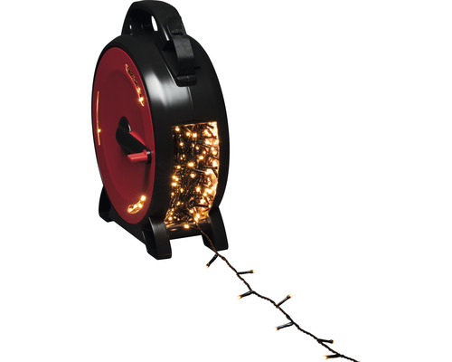 Guirlande lumineuse LED avec enrouleur