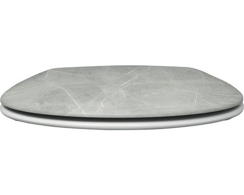 Abattant WC aspect marbre