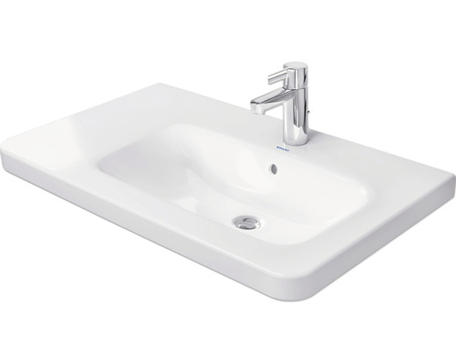 Möbelwaschtisch DURAVIT DuraStyle 80 x 48 cm weiss 2326800000