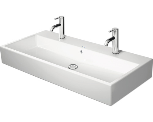 Doppelwaschtisch DURAVIT Vero Air 100 x 47 cm weiss 2350100024