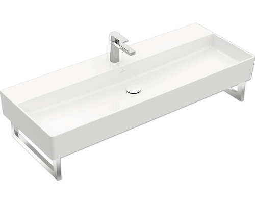 Vasque Villeroy & Boch Memento 2.0 120 x 47 cm blanc brillant 4A22C501