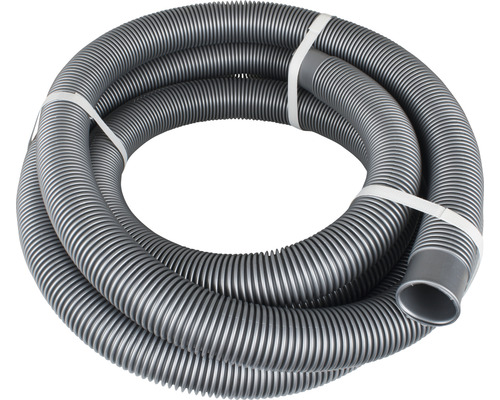 Grauer Saugschlauch mit flexibler Bauart für Staubsauger