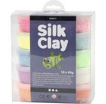 Silk Clay Basic 2, sortierte Farben, 10x40 g-thumb-0