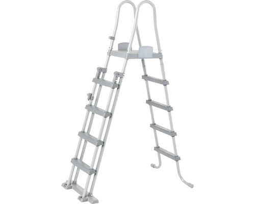 Poolleiter mit sechs Stufen