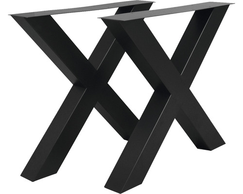 Tischgestell Buildify 720 mm x 100 mm Schwarz