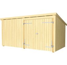 Holzgerätehaus mit Doppeltür