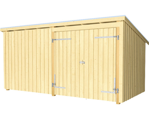 Holzgartenhaus mit Einzeltür