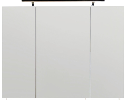 Armoire de toilette à LED Marlin Bad 3040 lxhxp 90x74x17.5 cm chêne structuré naturel