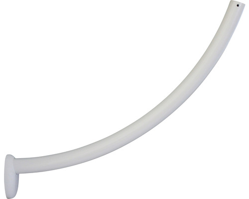 Gebogene Duschvorhangstange aus Metall