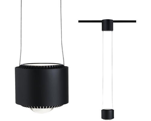 Deux lampes noires pour l''intérieur