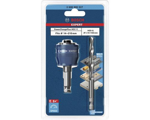 Bosch Expert PowerChange Plus HEX 11 Jeu de forets