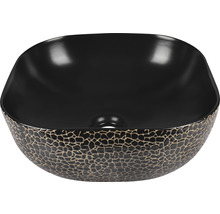 Vasque à poser en céramique avec motif mosaïque