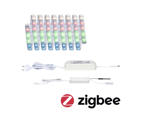 Bande LED avec alimentation et logo Zigbee