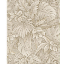 Papier peint avec motif de plantes tropicales
