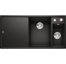 Blanco AXIA III 6 S Spüle BxT 1000x510 mm Silgranit schwarz inkl. Glasschneidbrett und Multifunktionsschale 525850