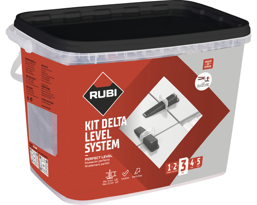Rubi Kit Delta Level System im Eimer