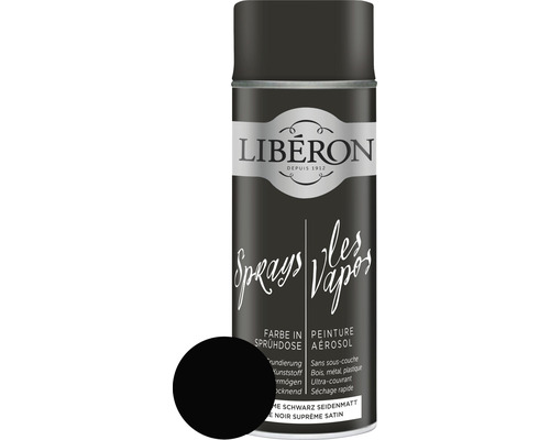 Spray Supreme schwarz seidenmatt 400 ml