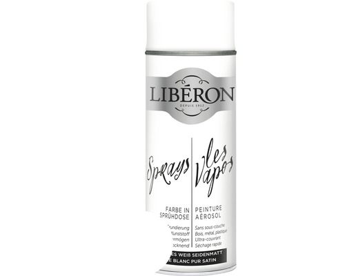 LIBERON Spray blanc pur mat satiné 400 ml