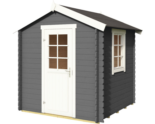 Abri de jardin en bois avec porte et fenêtre