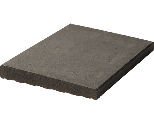 Chaperon toit en appentis anthracite 49 x 25 x 5-3,5 cm