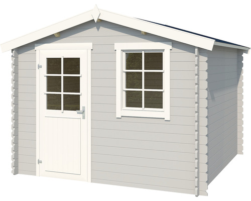 Abri de jardin en bois avec porte et fenêtre