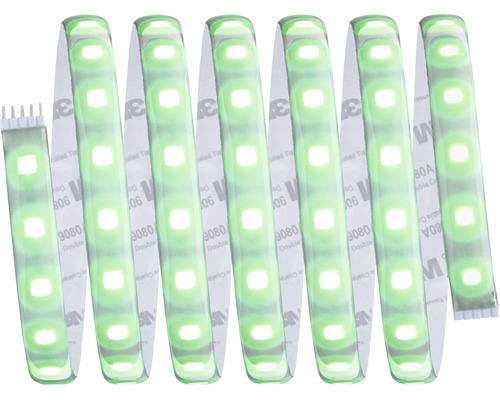 LED-Streifen mit grünen Leuchten