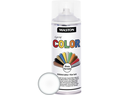 Maston Spray vernis Color brillant incolore 400 ml