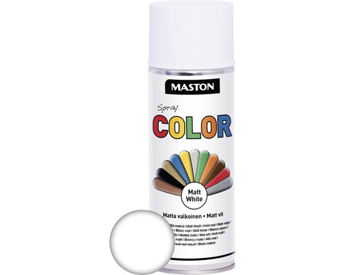 Maston Sprühlack Color matt weiss 400 ml