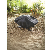 Weber Abdeckhaube Grillabdeckung Abdeckhaube Wetterschutzhaube für Q100-/1000 wasserabweisend Polyester schwarz