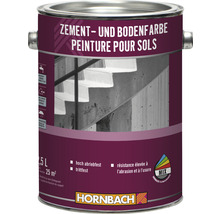 Peinture pour ciment et sol HORNBACH RAL 7032 gris silex 2,5 l-thumb-1