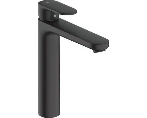 Robinet de lavabo pour vasque à poser hansgrohe VERNIS BLEND 190 noir mat avec tige de traction 71552670