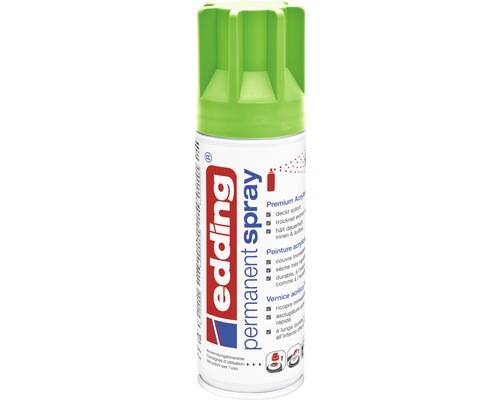Spray permanent edding vert fluo 200 ml