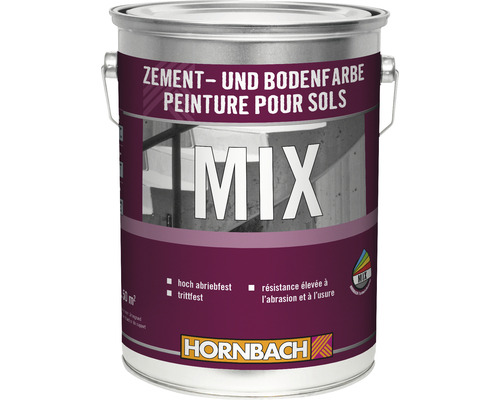 HORNBACH Zementfarbe Bodenfarbe im Wunschfarbton mischen lassen 5 l Base A