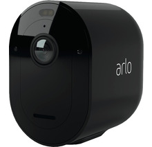 Caméra de sécurité Arlo Pro 4 1 caméras noir vidéo 2K avec HDR projecteur intégré + sirène angle de vue de 160°-thumb-0