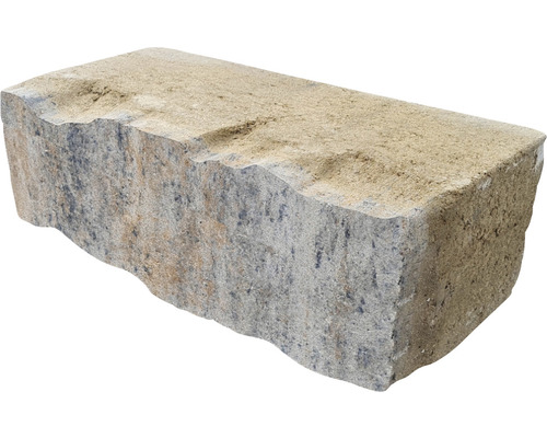 Pierre de construction iBrixx Rustic calcaire coquillier 40x20x10 cm