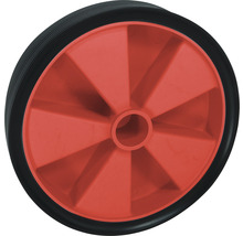 Tarrox PVC-Rad bis 60 kg mit Kunststofffelge und Rillenprofil 200 x 42 x 20,2 mm