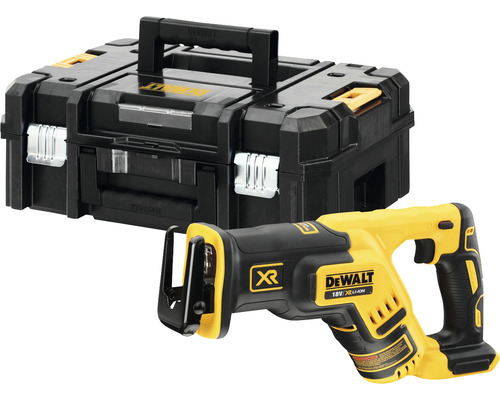 DeWalt Scie sabre sans fil DCS367NT-XJ 18 V Solo sans batterie ni chargeur Scie sabre sans fil DeWalt avec coffret à outils