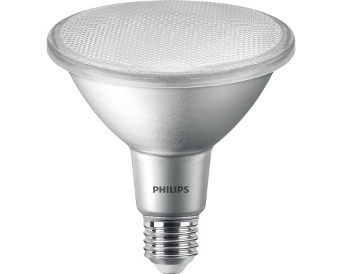 Ampoule réflecteur LED à intensité lumineuse variable PAR38 E27/13W(100W) klar 1000 lm 2700 K blanc chaud Logo Philips sur une lampe LED